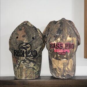 RedHead Camo Baseball Cap - Green/Brown